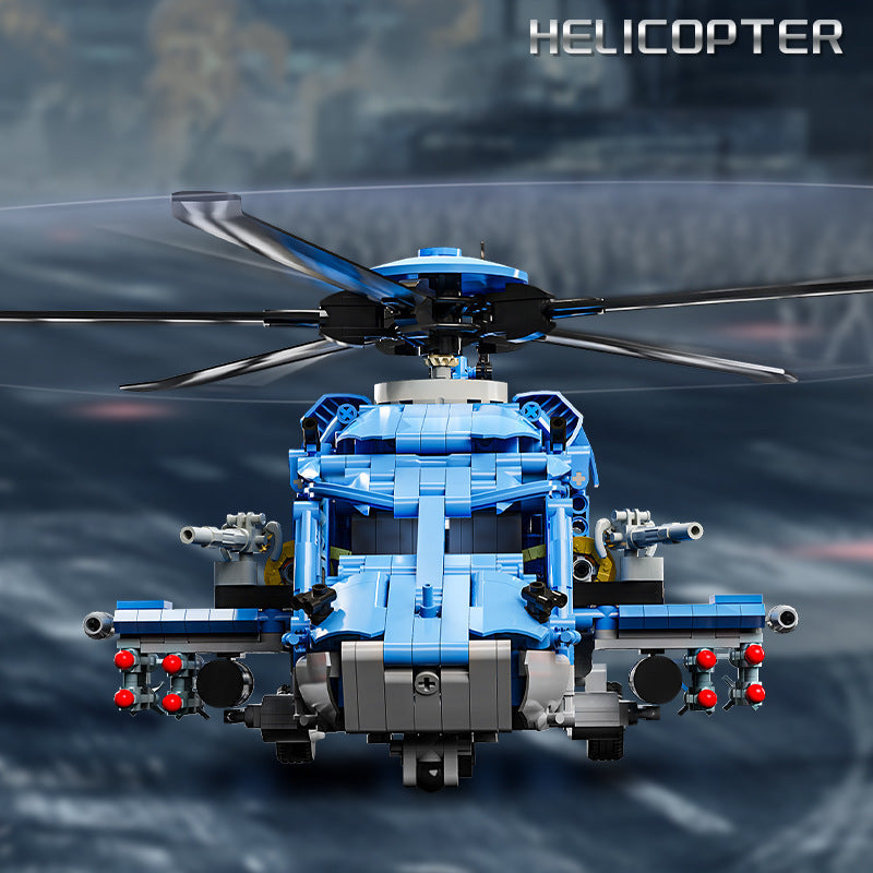 3052 Armed Helicopter Building Block Set