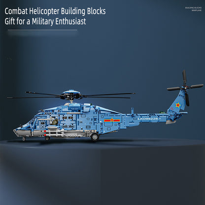 3052 Armed Helicopter Building Block Set