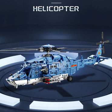 Ensemble de blocs de construction d'hélicoptère armé 3052