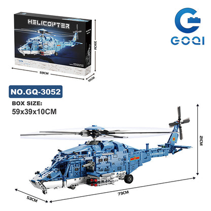3052 Armed Helicopter Building Block Set