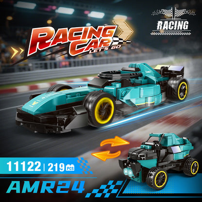 Building Blocks Formula Racing Car Toy