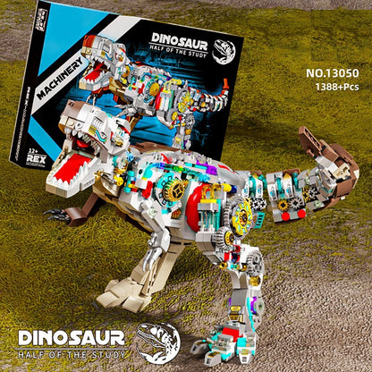 Mechanical T-Rex Dinosaur Building Block Toy