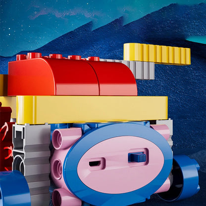 Electric Particle Building Block Robot