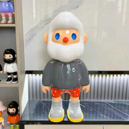 Farmer Bob Cartoon Floor Statue