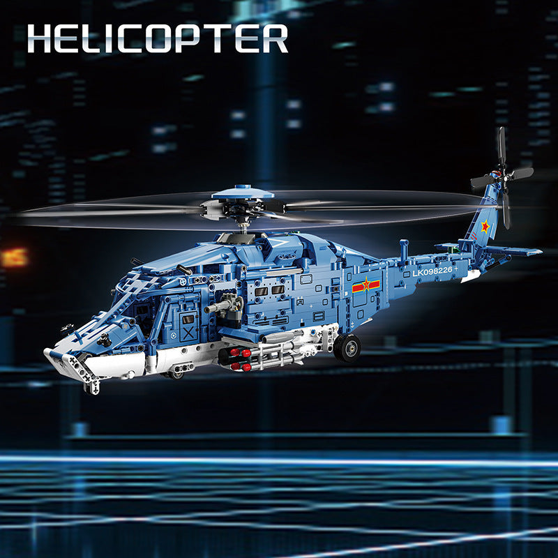 3052 Armed Helicopter Building Block Set