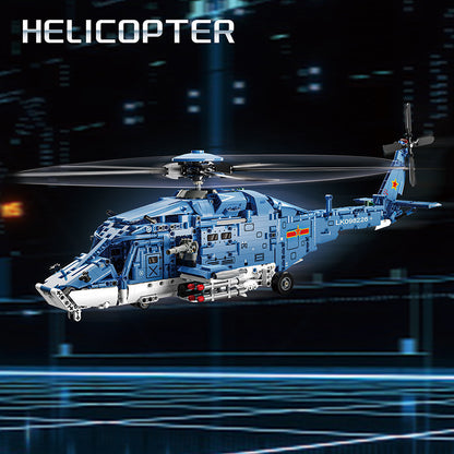 3052 Armed Helicopter Building Block Set