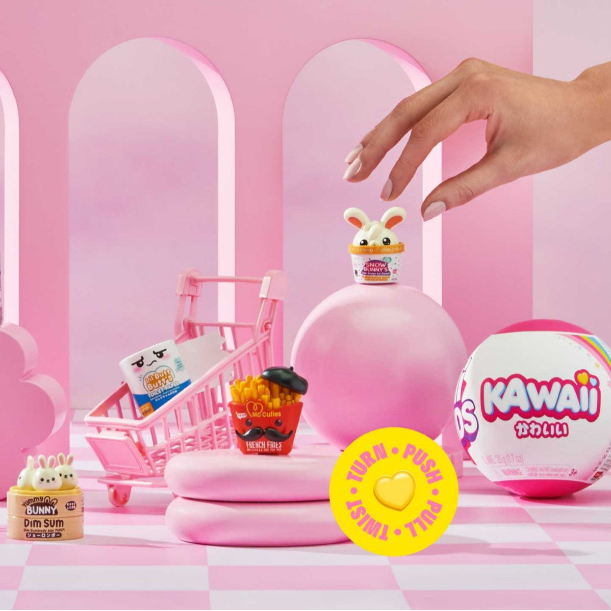 Kawaii Miniature Figurine Blind Box Mini Cute Ball Toy