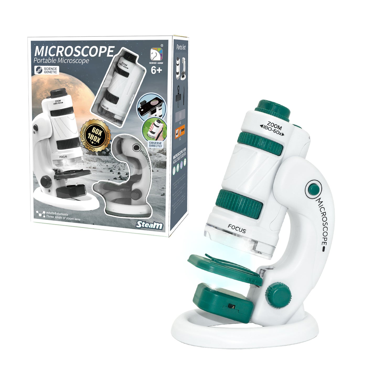 Portable Kids Microscope Toy