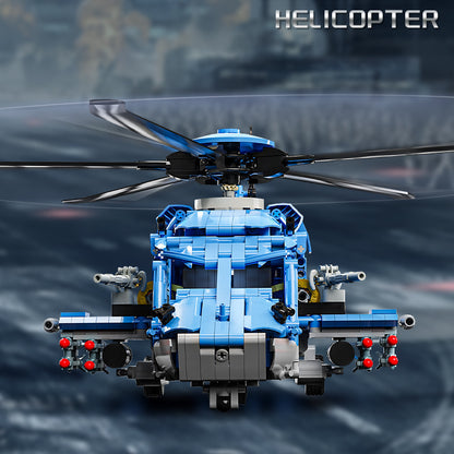 3052 Armed Helicopter Building Block Set