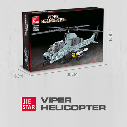 Kids DIY Helicopter Building Blocks