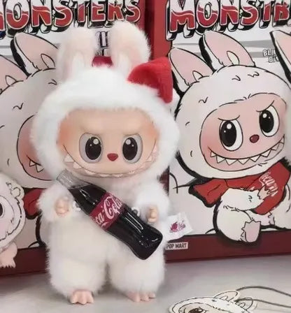 Popo Labubu Plush Blind Box Keychain