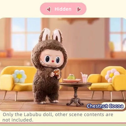 Popo Labubu Plush Blind Box Keychain