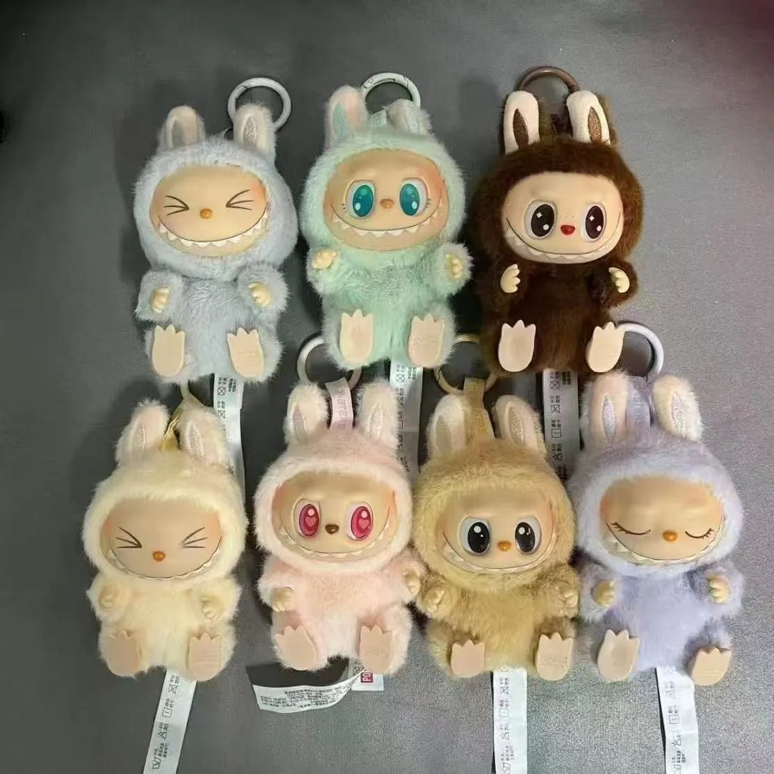 Popo Labubu Plush Blind Box Keychain