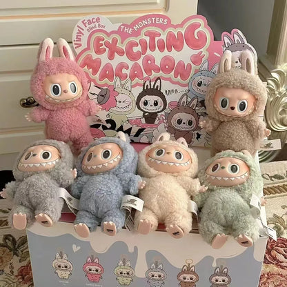 Popo Labubu Plush Blind Box Keychain