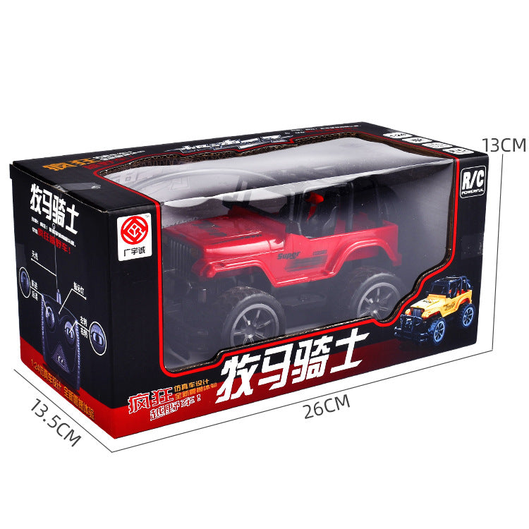 RC Off-Road Jeep with Lights