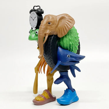Figurines de monstres fusionnés Shan Hai