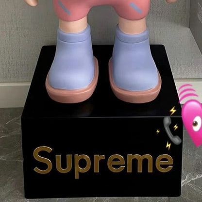 Farmer Bob Cartoon Floor Statue