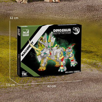 Mechanical T-Rex Dinosaur Building Block Toy