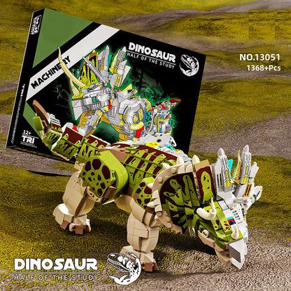 Mechanical T-Rex Dinosaur Building Block Toy
