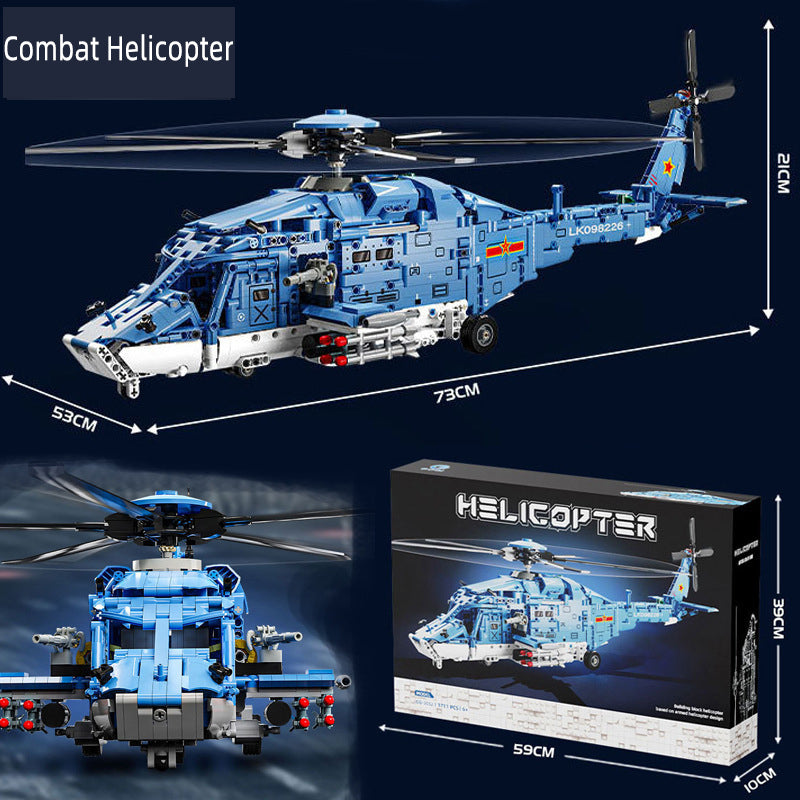 3052 Armed Helicopter Building Block Set