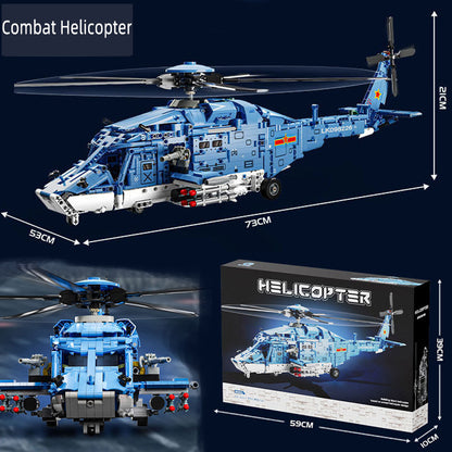 3052 Armed Helicopter Building Block Set